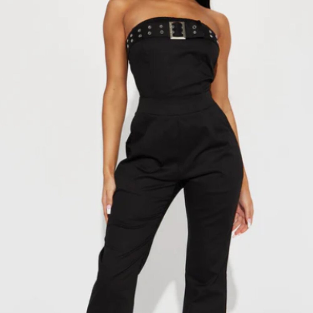 2 for $20!! Black Tube Top Jumpsuit (NWOT) Size: Medium